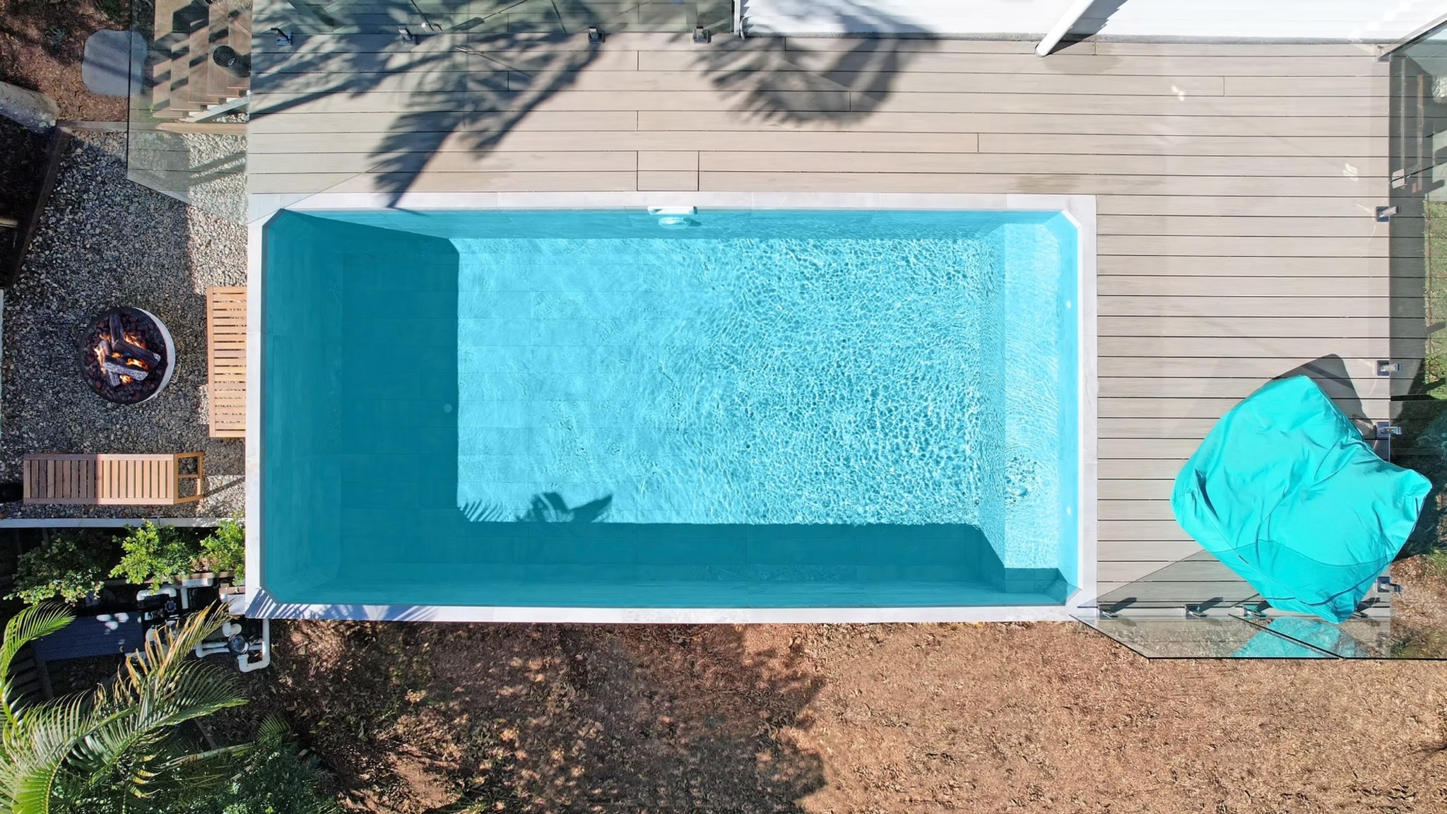 DIPP63 pool viewed from above